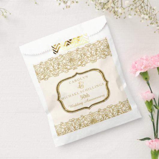 50. Goldene Hochzeitstiftung Geschenktütchen (Versiegelt)