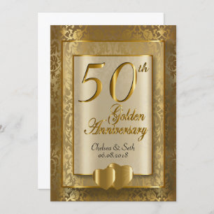 50. Goldenes Hochzeitstag DIREKT Einladung