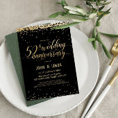 50. Goldenes Hochzeitstag-Party Einladung