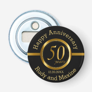 50. Goldenes Jahr-Design Flaschenöffner