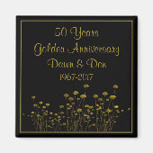 50. Goldenes Jahr Magnet (Vorne)