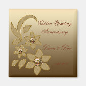 50. Goldenes Jahr Magnet (Vorne)