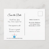 50. Goldjubiläum - Save the Date Ankündigungspostkarte (Rückseite)