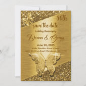50. Goldjubiläum Save the Date Einladung (Vorderseite)