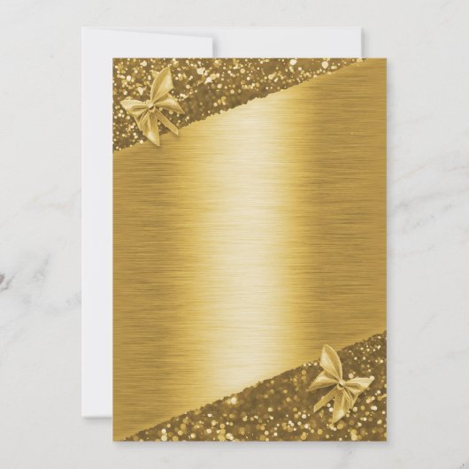 50. Goldjubiläum Save the Date Einladung (Rückseite)