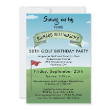 50. GOLFBURTSTAGE MIT T-SHIRT-ZEIT