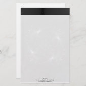 50 Grau - Fraktal Art Briefpapier (Vorne/Hinten)
