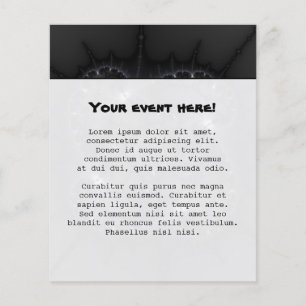 50 Grau - Fraktal Art Flyer