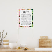 50 Gründe für die Liebe Poster (Küche)