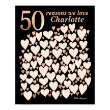 50 Gründe, warum wir dich lieben Geschenk - 50. Ge