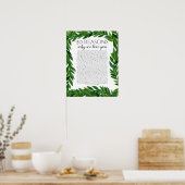 50 Gründe, warum wir Liebe Sie verlasse Frühjahr H Poster (Küche)