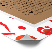 50 Gründe, warum wir Sie Liebe Poster (Ecke)