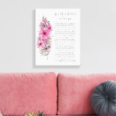 50 Gründe, warum wir Sie Liebe Tattoo Stil Geschen Leinwanddruck (Insitu (Wohnzimmer))