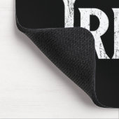 50% Half Irish Shirt, St Patricks Day Mousepad (Ecke)