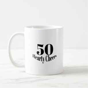 50 herzliche Cheers Tasse für besondere Momente