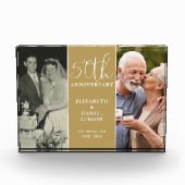 50. Hochzeit - Goldenes Jahr 2 Fotoblock (Vorderseite)