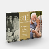 50. Hochzeit - Goldenes Jahr 2 Fotoblock (Links)