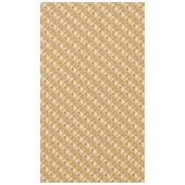 50. Hochzeit Jubiläum Gold Ochre Tablecloth Tischdecke (Vorderseite)
