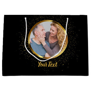 50. Hochzeit-Jubiläum Gold-Spargel Große Geschenktüte