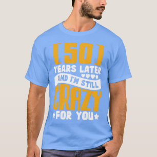 50. Hochzeitstag 50 Jahre Heiratsgeschenk Männer T-Shirt