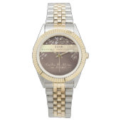 50. Hochzeitstag Armbanduhr (Vorderseite)