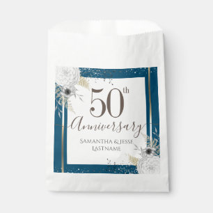 50. Hochzeitstag Blumenbeutel Geschenktütchen