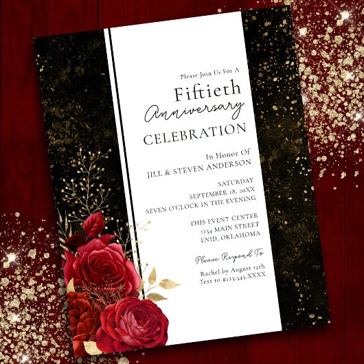 50. Hochzeitstag Blumenbudget