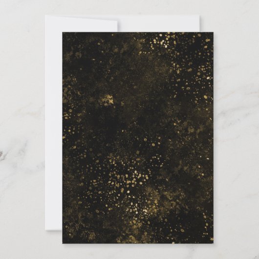 50. Hochzeitstag Blumenbudget Einladung (Rückseite)