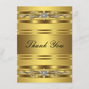 50. Hochzeitstag Dankeschön-Karte Dankeskarte