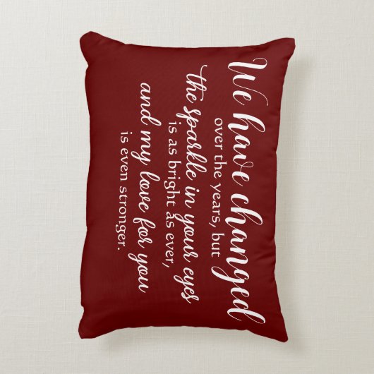 50. Hochzeitstag Dekokissen (Rückseite(Vertikal))