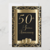 50. Hochzeitstag | DIY Text Einladung (Vorderseite)