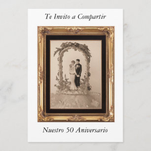 50 Hochzeitstag Einladung