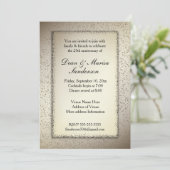 50. Hochzeitstag Einladung (Stehend Vorderseite)