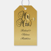 50. Hochzeitstag Geschenkanhänger (Rückseite)