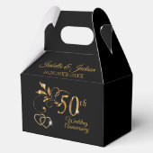 50. Hochzeitstag Geschenkschachtel (Vorderseite)