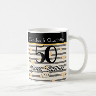 50. Hochzeitstag-Gewohnheit Kaffeetasse