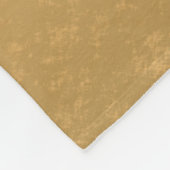 50. Hochzeitstag Gold Heart Foto Fleecedecke (Ecke)