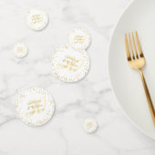 50. Hochzeitstag Goldstaub Confetti Konfetti (Gruppe)