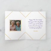 50. Hochzeitstag Karte (Innenseite)