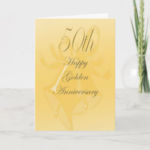 50. Hochzeitstag-Karte Feiertagskarte