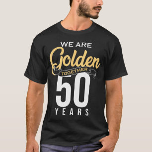 50. Hochzeitstag Kunst für Männer Frauen 50. T-Shirt