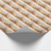 50. Hochzeitstag, Lord Bless & Behalt Geschenkpapier (Ecke)
