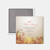 50. Hochzeitstag, Lord Bless & Behalt Magnet (Vorderseite/Rückseite)