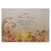 50. Hochzeitstag, Lord Bless & Behalt Schneidebrett (Vorderseite)