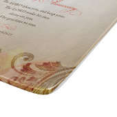 50. Hochzeitstag, Lord Bless & Behalt Schneidebrett (Ecke)