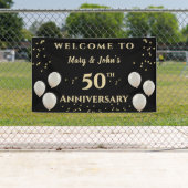 50. Hochzeitstag, Name Banner (Insitu)