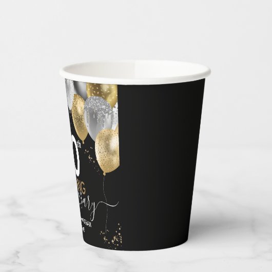 50. Hochzeitstag Pappbecher (Links)