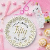 50. Hochzeitstag Pappteller (Party)