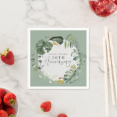50. Hochzeitstag Party Serviette (Beispiel)
