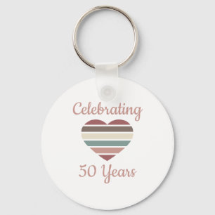 50. Hochzeitstag Schlüsselanhänger